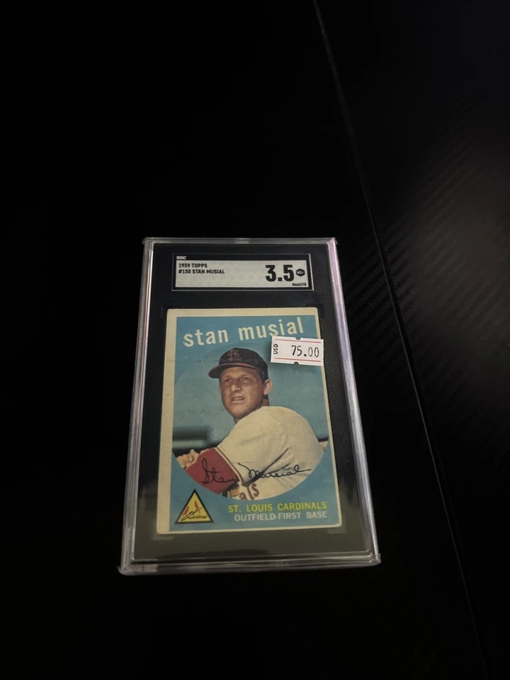 1959 Tops Stan Musial SGC 3.5 - Image 1 of 2