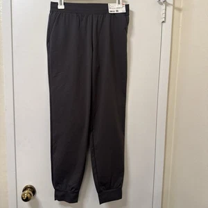 UNIQLO Ultra stretch active jogger pants/longer len New grey size small - Picture 1 of 4