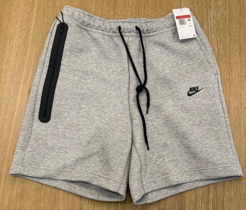 Men’s Size 3XL - Nike Sportswear Tech Fleece Shorts Grey FB8171-063