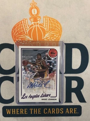 2025 Topps Basketball MAGIC JOHNSON Auto BL1 - Image 1 of 2