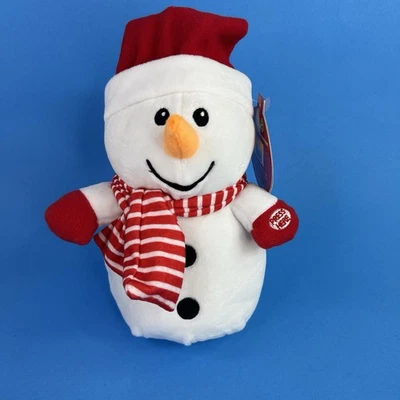 Muñeco de nieve parlante animado Winter Wonder Lane repite lo que dices 8,5 pulgadas Foto 1 de 4