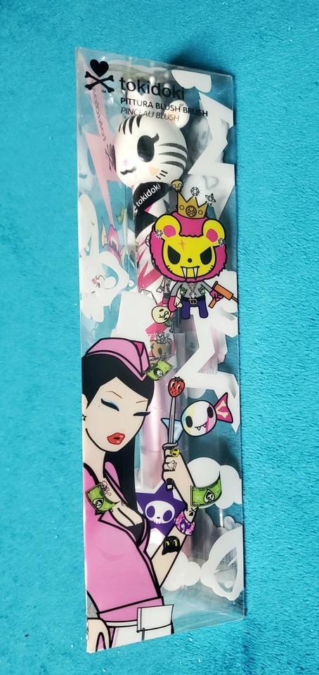 Tokidoki Pittura LIMITED EDITION SIBERIA PINK Blush Brush Sephora NEW IN BOX!  - Image 1 of 4