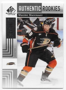 11/12 SP GAME USED AUTHENTIC ROOKIES RC #105 Maxime Macenauer #229/699 - Picture 1 of 1