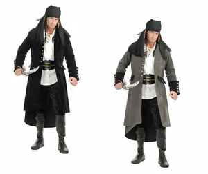 Treasure Island Pirate Mens Halloween Costume - Picture 1 of 3