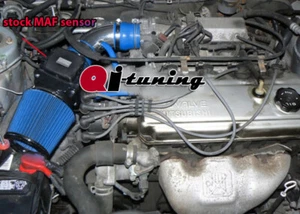 BLUE Air Intake Kit For 1994-1998 Mitsubishi Galant 2.4L L4 DE ES GS LS S - Foto 1 di 1