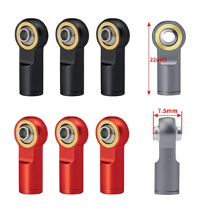 M4 Link Tie Rod Ends Ball Joint Ball Head Left-Hand Screw for SCX10 II 90046 - Picture 1 of 22