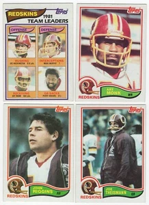 1982 Topps Football Washington Redskins Set of 16 Cards - B - Picture 1 of 1
