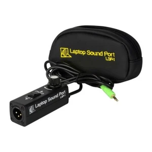 DSAN Laptop Sound Port Compact Adapter with Ground Lift Switch #LSP-1 - Picture 1 of 2