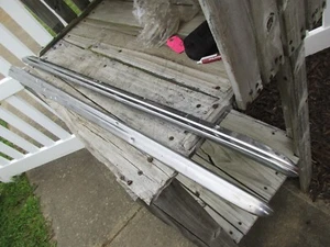 1953 OLDSMOBILE 2 DOOR SEDAN LEFT & RIGHT QUARTER TRIM/MOLDINGS - Picture 1 of 6