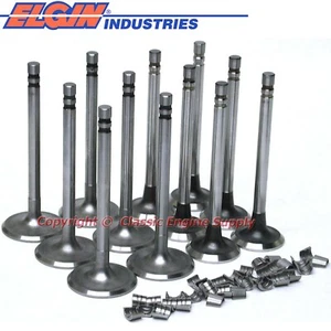 New Intake & Exhaust Valves Fits Some Chevy 194 215 230 250 292 6 Cyl Engines - Picture 1 of 3