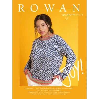 Rowan Magazine 71 Knitting & Crochet Pattern Book - 36 Designs - Image 1 of 4