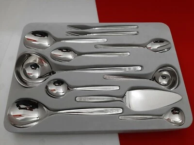 WMF SEVILLA Cromargan Servierbesteck Suppenkelle Tortenheber Salatbesteck 11 tlg - Bild 1 von 4
