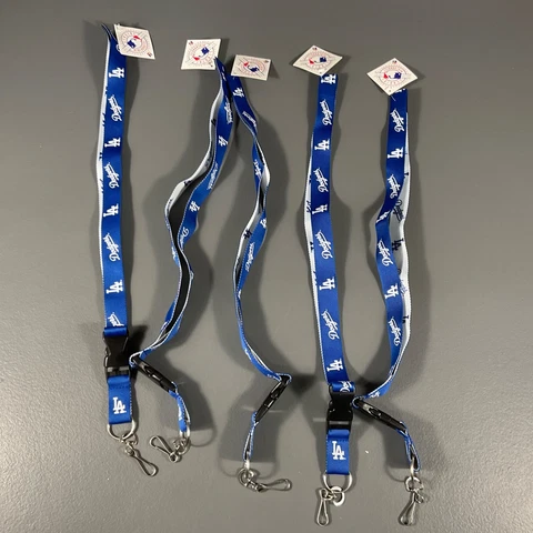 Los Angeles Dodgers MLB Baseball Keychain Lanyard Team Logo Sports - LOT OF 5 Cover