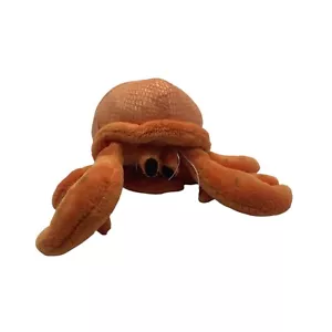Juguete de peluche cangrejo ermitaño animal de peluche 8" concha naranja realista vida silvestre artistas - Imagen 1 de 12