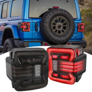LED Tail Light Sequential Turn Signal Lamp For Jeep Wrangler JK JKU 2008-2017 - Picture 1 of 14