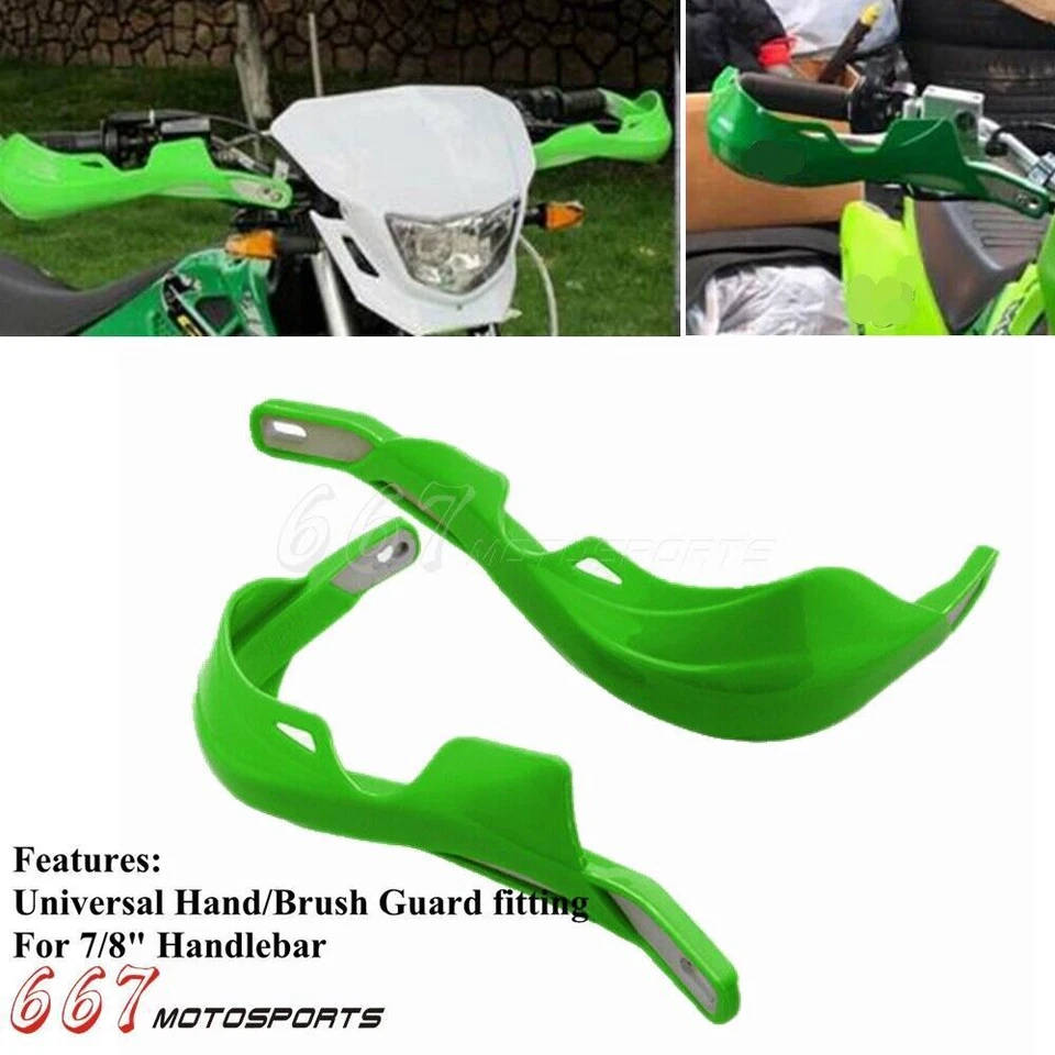 Защита руля Dirt Bike 7/8 дюйма для Kawasaki KX KLX 100 125 250 300 400 450 - Изображение 1 из 4