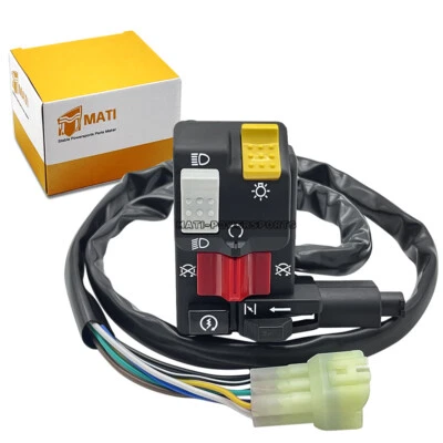 Handlebar Switch Start Kill Stop Headlight for Honda TRX450 4x4 Foreman 1998-04 - Image 1 of 4