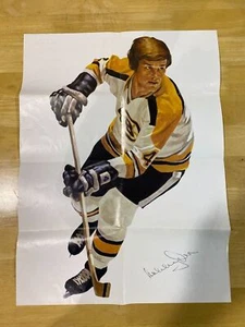 1974 Lowney's Bobby Orr Store Poster French/English - Picture 1 of 7