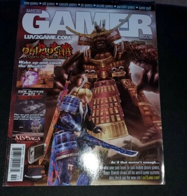 Gamer magazine Onimusha Dawn Of Dreams   playstation retro Capcom rare vintage  - Image 1 of 4