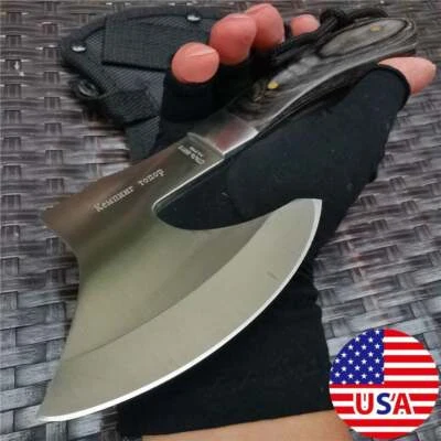 8.66 Inch Hand Forged Stainless Steel Hunting Multifunction Sharp Machete Tool - Image 1 of 4