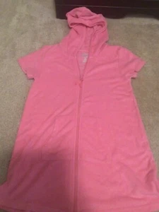 Girls Size 7/8 Pink Swim Coverup - Picture 1 of 2