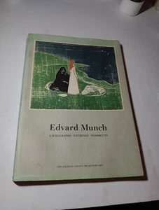 Edvard Munch Lithographs Etchings Woodcuts Los Angeles County Museum Of Art 1969 - Foto 1 di 8