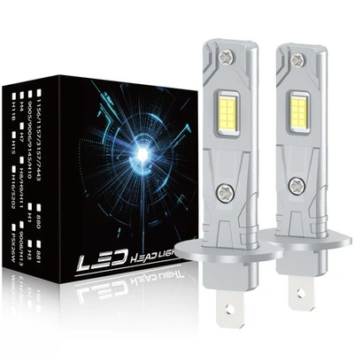 2x H1 LED Headlight Globes High Beam 4800LM for Ford Falcon EB EF EL 1991-1998 - image 1 of 4