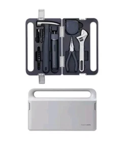 HOTO - Elektroschrauber Werkzeug Set, tragbare Werkzeugkiste für Hausreparaturen - Bild 1 von 7