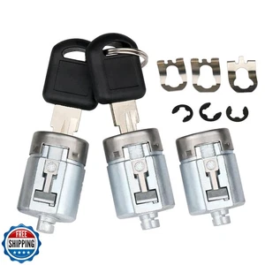 Türschließzylinder und Schlüssel für Außentürgriff 12549131 kompatibel mit - Bild 1 von 5