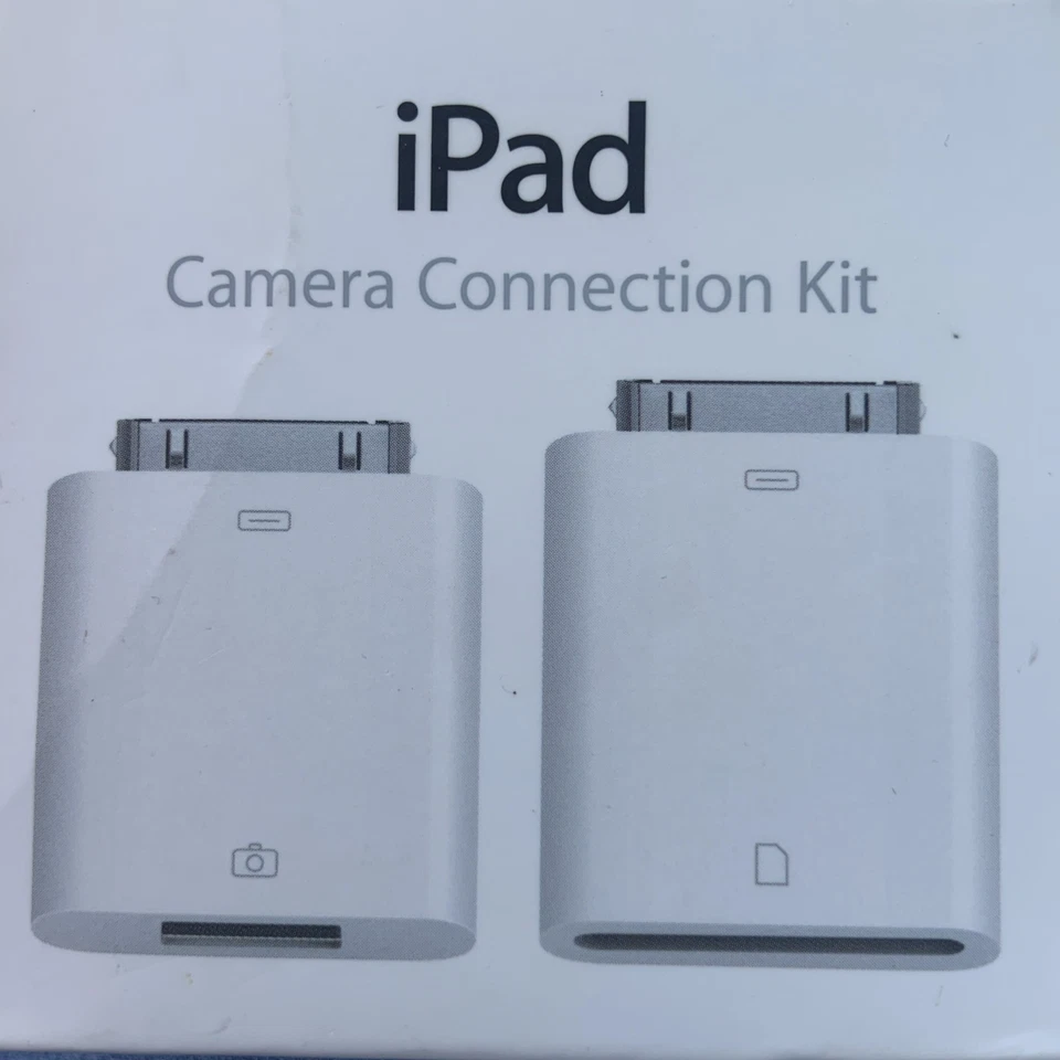 Genuine Apple iPad Camera Connection Kit MC531ZM/A A1362 A1358 30-Pin Adapter - Image 1 of 4