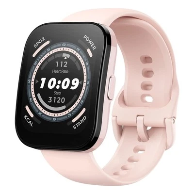 Amazfit A2215 Bip 5 Smart Watch Ultra Large Screen, Pastel Pink. Preowned Tested - Image 1 of 4