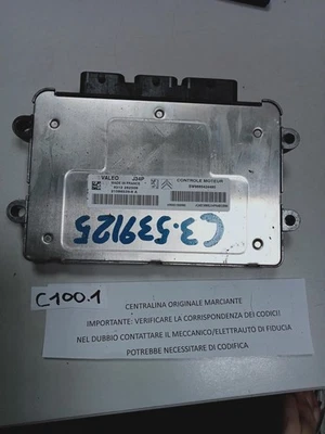 CENTRALINA PER CITROEN C3 2° Serie Sw9665424480 Benzina (05>10) - Immagine 1 di 3