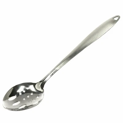 Chef Craft 13" Stainless Steel Slotted Spoon w/ Attractive Brushed Finish Handle - Image 1 of 4