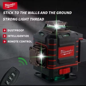 Milwaukee 4D 16 Lines Green Beam 360° Self-leveling Laser Levels Tool - Picture 1 of 5