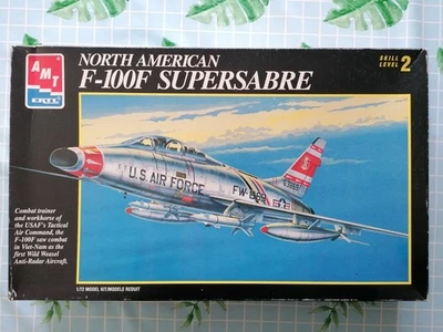 AMT ERTL 1/72 NORTH AMERICAN F-100F SUPERSABRE ITEM N°8892 - Immagine 1 di 4