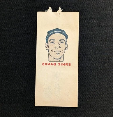 1960 Topps Tatuajes Ernie Banks Chicago Cubs RARO Foto 1 de 4