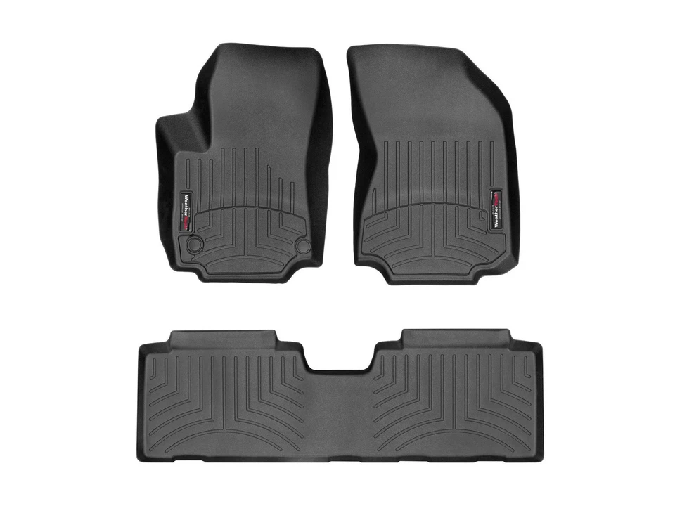 WeatherTech FloorLiner for 2018-2024 GMC Terrain - 1st & 2nd Row, Black Foto 1 de 4