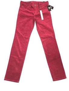 Pantalone Kut from the Kloth donna 8 rosso melograno Diana skinny velluto a coste elasticizzato - Foto 1 di 14