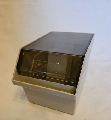 Caja de almacenamiento de plástico para disquete de 3,5" estuche organizador Bizmart Foto 1 de 4