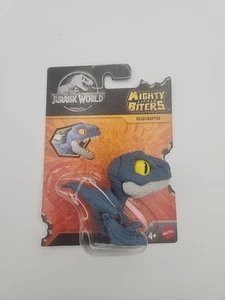 Jurassic World Mattel 2024 Mighty Little Biters VELOCIRAPTOR 4+ Wave 2 Brand New - Picture 1 of 4
