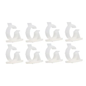 100Pcs Kabel Management Clip Klebstoff PA66 Nylon Cord Organizer Für HomeYX-081❀ - Afbeelding 1 van 24