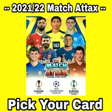 2021-22 Topps Match Attax UEFA Champions League 21/22 Europa League You Pick !
