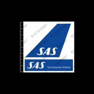 Pegatina Logo SAS Scandinavian Airlines (Tamaño 9 cm x 9 cm) - Imagen 1 de 1
