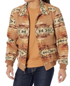 Pendleton Colton Wool Coat Mens XL Zip-Front Aztec Southwest Heritage NEW $449 - Picture 1 of 18