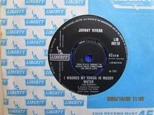 JOHNNY RIVERS=I WASHED MY HANDS IN MUDDY WATER  EX