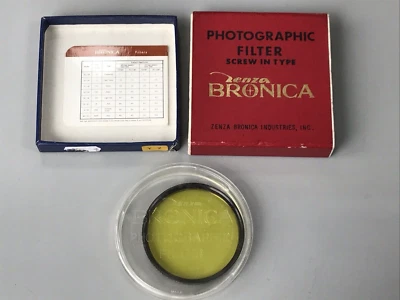 ORIGINAL BRONICA 67MM Y2 YELLOW FILTER GREAT CONDITION - Image 1 of 4