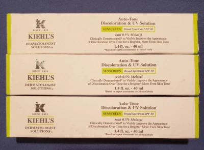 Juego de 3 soluciones UV y decoloración de tono automático Kiehl's 1,4 fl oz 100 % auténticas Foto 1 de 4