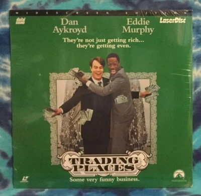 Trading Places LASERDISC Still Factory Sealed 	NOS Dan Aykroyd EDDIE MURPHY Rare — 第 1/4 张图片