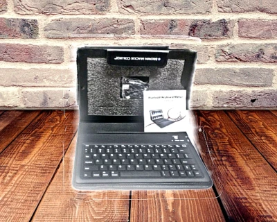 BROWN MACKIE COLLEGE TABLET CASE WITH KEYBOARD FOR IPAD 2  - Image 1 of 4