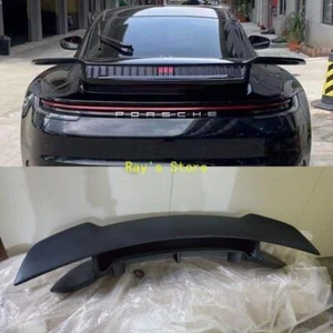 FRP Unpainted Rear Trunk Spoiler Wing For Porsche 911 992 Carrera GTS SD style - Picture 1 of 1